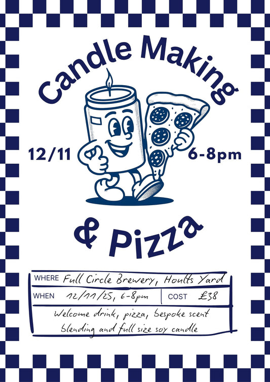 Full Circle Brewery - Candle Making and Pizza 12 November