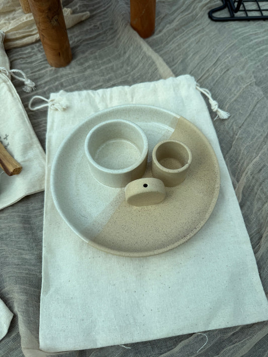 Smudge holder