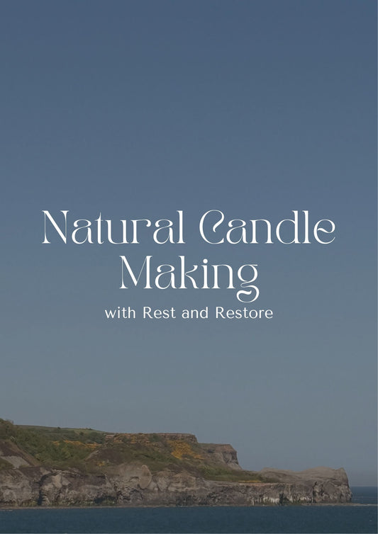 Natural Candle Making Workshop & refreshment 15 June or 26 October - Yoga X Life